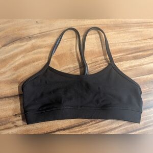lululemon Black Sports Bra Size 4
